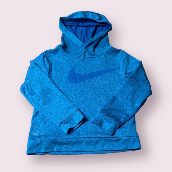 Nike Other - Toddler Girl Nike Dri Fit Blue Long Sleeve Hoodie Shirt Size 1-2 Years 2T